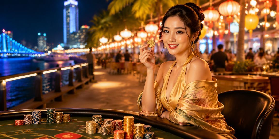 Không gian đánh baccarat sôi động tại Đà Nẵng