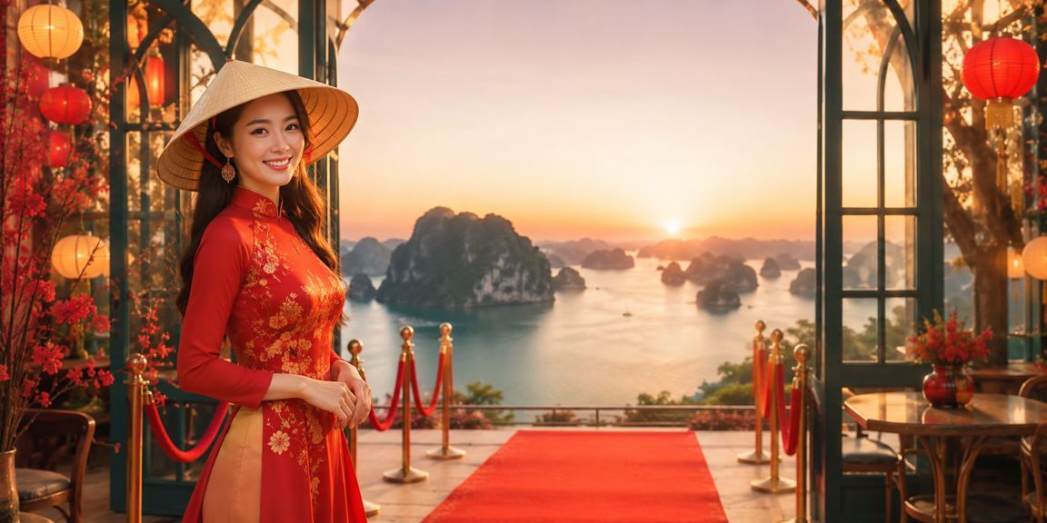 Trò chơi bài kết hợp văn hóa Việt tại Hạ Long